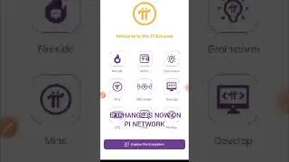 EXCHANGE AVAILABLE ON PI NETWORK P2P ON PI BROWSER