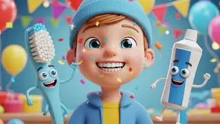 Brush Your Teeth Dance for Kids | Fun Hygiene Song, Healthy Habits, Nursery Rhymes & Baby Music