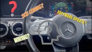 Mercedes W177 A Class MBUX Blank Screen Headunit Replacement SCN Coding Anti Theft