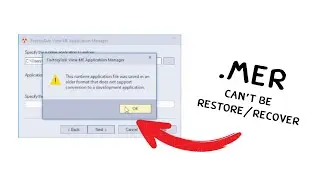 FactoryTalk View: Как восстановить проект из MER-файла версии 4.0 или более ранней?