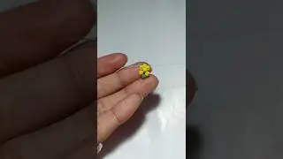 Beaded lemon #ytshorts #shortvideo #madewithlove #beads #Themakerstouchbykajal