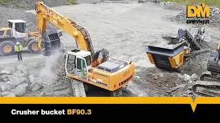 DM Breaker Equipment - Crusher Bucket BF90.3