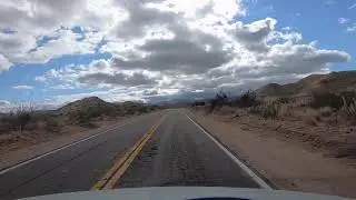 California 79 to I8 via Anza-Borrego Desert State Park