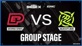 ENTERPRISE Esports vs Ninjas in Pyjamas | R6 Siege X at EWC 25 - Day 1 - Group Stage