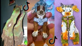 Origami Paper Animals ✂️ Best TikTok Mini Crafts