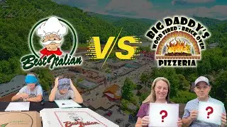 Best Italian VS Big Daddy's Pizza in Gatlinburg Tennessee