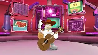 Sandy vs. Spongebob in the ring. Super Brawl Universe. #fun #game #nickelodeon #spongebob