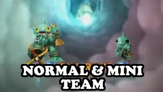 Skylanders Imaginators - Elite Gill Grunt & Gill Runt GAMEPLAY - NORMAL & MINI TEAM