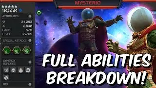 Mysterio Full Abilities Breakdown - Insane Poison God Tier Potential - Marvel Contest of Champions