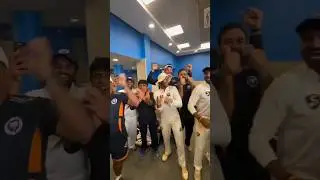 Jammu and Kashmir Team Celebrating after Qualifying In Quarter -Final of Ranji Trophy #jksports