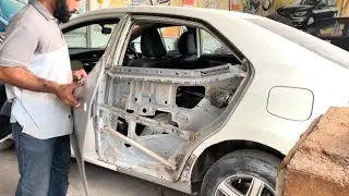 Toyota Car Side Panel Replacement | Full Body Rust Repair