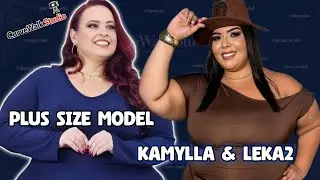 Kamylla & Leka | SSBBW Plus Size Fashion Models (You Must See) Wiki Bio, Life & IG Facts [Lookbook]