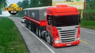 TESTEI O NOVO CAMINHÃO do GLOBAL TRUCK ONLINE!! 😍 *incrivel*
