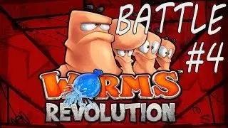 Worms Revolution - Pure Gameplay - Battle versus #4