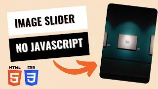 How To Make a Responsive Image Slider using HTML & CSS | Quick CSS Tutorial | ( No JavaScript )  #3