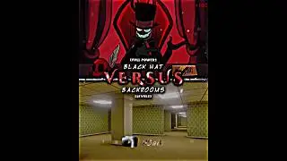 Black Hat Vs Backrooms Levels || VS BATTLES || #blackhat #villainous #backrooms #vsbattles