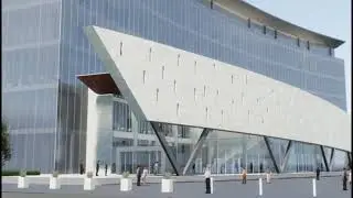 Video Rendering of New Johnson County Courthouse