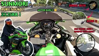 THE SOUND OF ZX25RR 🐉 | Sunmori ft. Streamliner 🌅 | Pure Sound ‼️ | Ada orang anehh ⁉️💀