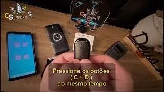 Programa&ccedil;&atilde;o Controle duplicador 433 Mhz ( Passo a passo como programar e clonar ) Central RF 433.