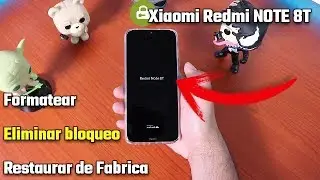 Como desbloquear o quitar Contraseña,Pin,Patron Xiaomi Redmi Note 8T