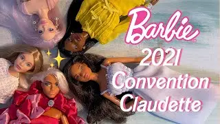2021 Power Pair Convention Claudette Barbie & My Claudette Face Mold Family