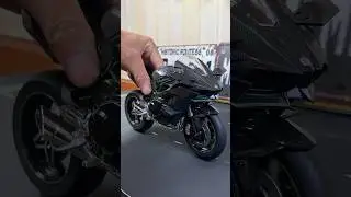 #2 Model of Kawasaki Ninja H2R moto #diecast #diecastcollection #moto