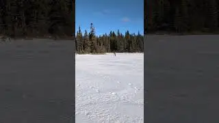 Edmunds lake 100 mile house BC Canada 🇨🇦&hearts;️ #icefishing #fishing #snow #adventure