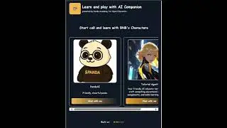 AI Companion dApp &mdash; The Future of Web3 Education | Built by TUT x PANDA