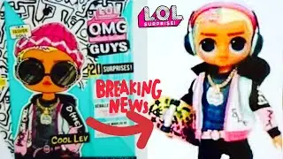 😱News! NEW LOL OMG BOYS GUYS First Unboxing! ПЕРВЫЕ ФОТО ЛОЛ ОМГ Мальчика Cool Lev брата Scribbles