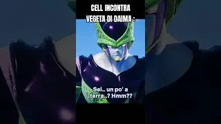 CELL INCONTRA VEGETA DI DAIMA 🇮🇹 ANIMAZIONE DI DEVILARTEMIS #dragonball
