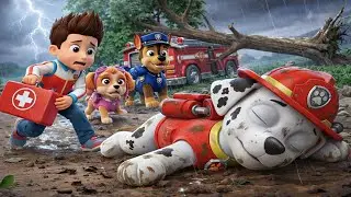 Dios mío... ¡MARSHALL, por favor despierta! ¡No dejes a la Patrulla Canina! - PAw PatRol en Español