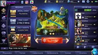 MOBILE LEGEND | Giving free Elite Skins to a random Friend.