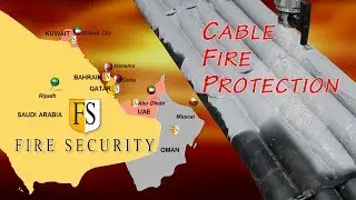 Cable Fire Protection and Repair by Fire Security Middle East. Fire Protection of Electrical Cables.