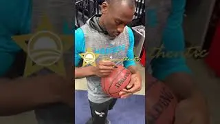 Charlotte Hornets Autographed signed basketball