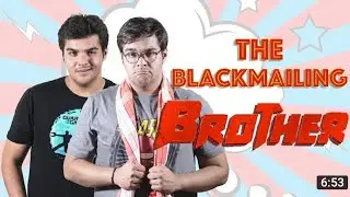 The blackmailer brother 😂 #ashish calchalani #funny vedio🤣🤣