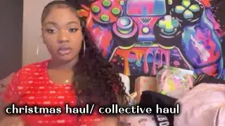 christmas haul / collective haul *first video on yt 