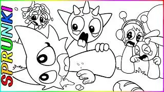 Sprunki - R.I.P Wenda... | Wenda So Sad Story... / COLORING PAGES NEW / Сoloring For FUN