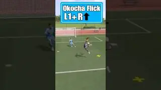👏👍⭐️How To Okocha Flick&Flair Shot - #foryou #fifa23 #fifaskills #fifa #subscribe #fifatutorial #fyp