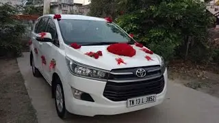Simple Wedding Car Decoration