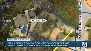 Property assessor says changing Davidson County line for homeowner is a bad precedent