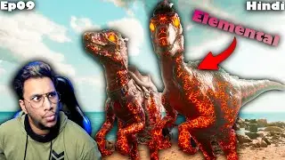 Taming Elemental Dinos in ARK Ascended Primal Fear! 🌪️🔥🌊 | Hindi Series Ep09