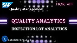 SAP S/4HANA QM | Fiori App: Inspection Lot Analytics in SAP Quality Management