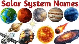 Solar System || Planets Name || Planets Name  in English || Our Solar System || Learn Planets Name |