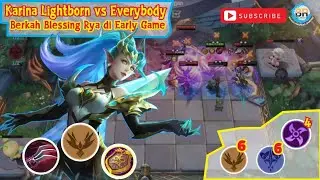 HERO: KARINA LIGHTBORN VS EVERYBODY - MAGIC CHESS MOBILE LEGENDS