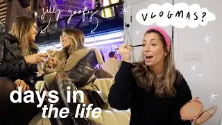 DAYS IN THE LIFE: unhinged holiday party & VLOGMAS TEA?