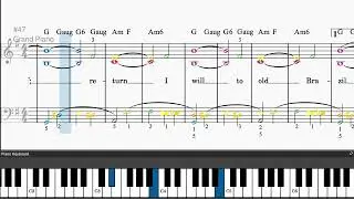 Brazil by Ary Barroso - Easy piano tutorials with sheetmusic