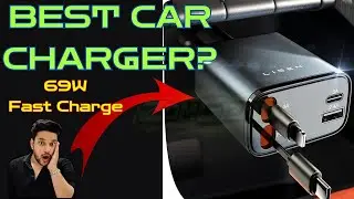Best 69W Fast Car Charger for Phones (US Review &ndash; Retractable Cable)