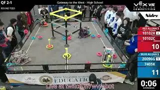 Gateway to the West Sig - High School - QF #2-1 - 10102X & 10102C vs 20096G & 7405K - Auton
