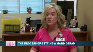 A typical mammogram appointment