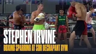 BOXING SPARRING 🥊 Stephen Irvine Training For ONE Championship Debut